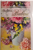 DZIEŃ BABCI kartka karnet NA DZIEŃ BABCI 11,4 cm *18,8 cm 11687851466