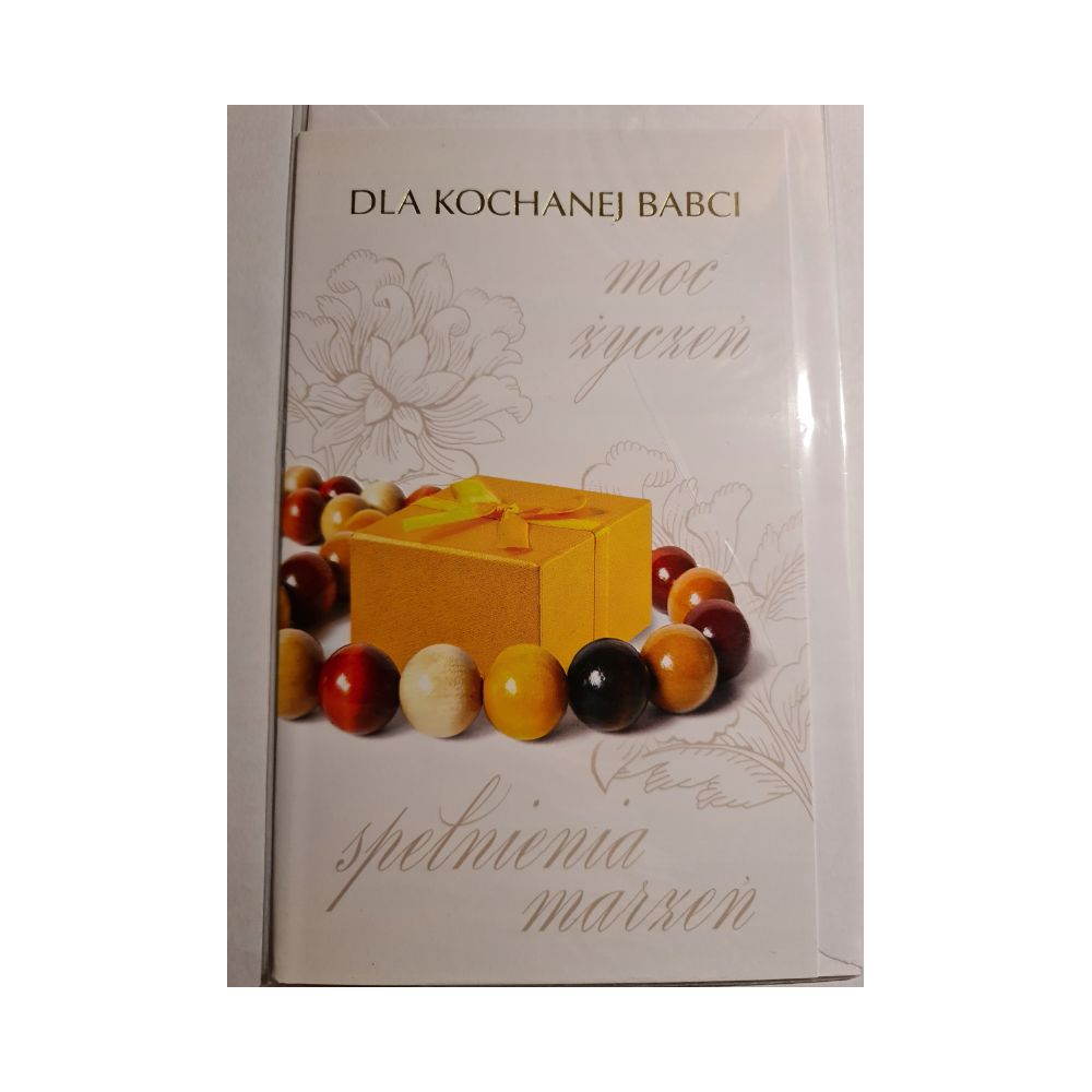DZIEŃ BABCI kartka karnet NA DZIEŃ BABCI  11,4 cm *18,8 cm 11687863705
