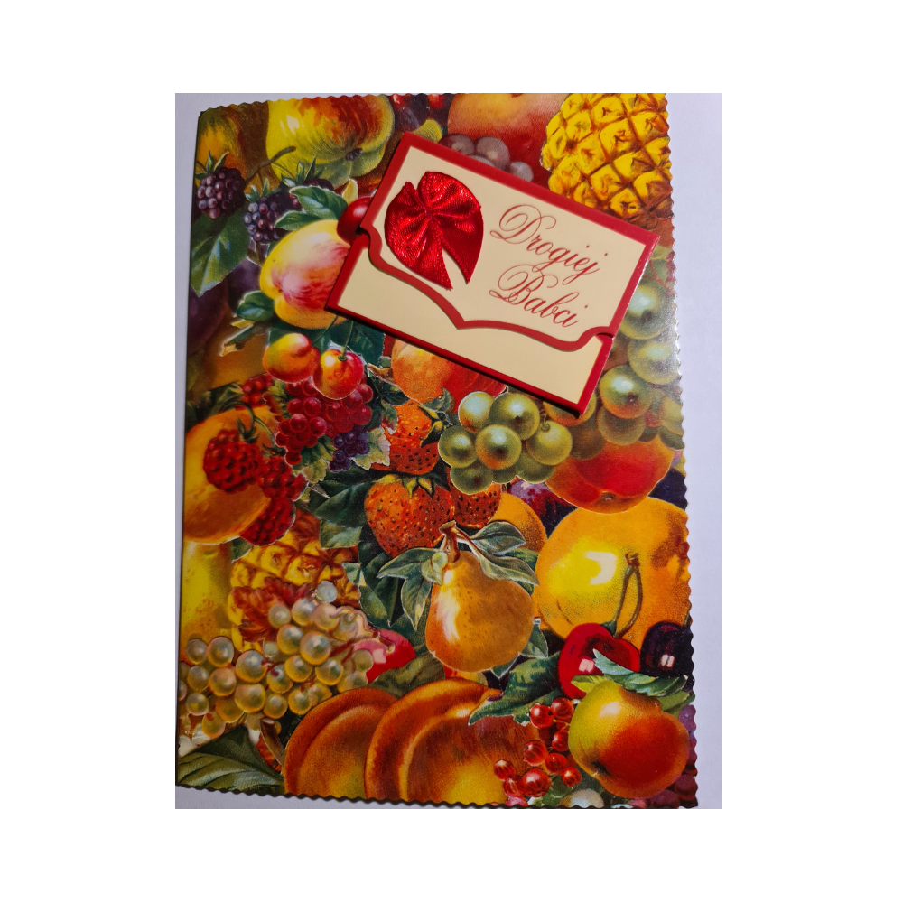 DZIEŃ BABCI kartka karnet NA DZIEŃ BABCI   12 cm *16,7cm 11687867288