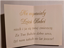 DZIEŃ BABCI kartka karnet NA DZIEŃ BABCI 11,7 cm *16,7cm 11687879381